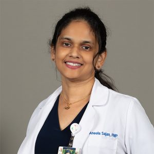 Aneela Sajan, MSN, FNP, APRN, BC